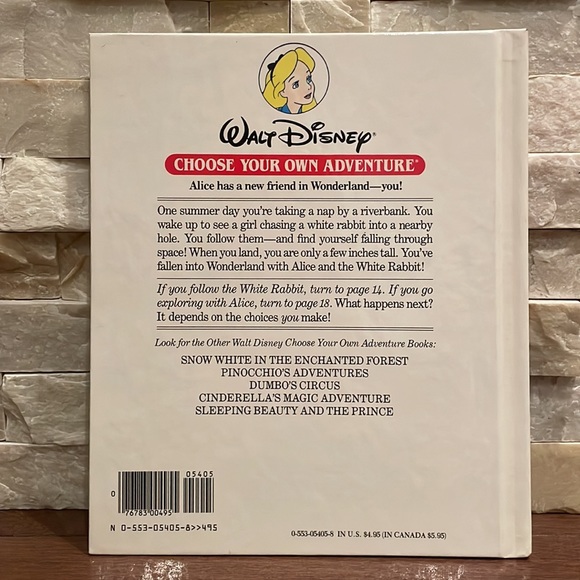 Vintage Alice in Wonderland Choose Your Own Adventure - Picture 4 of 6